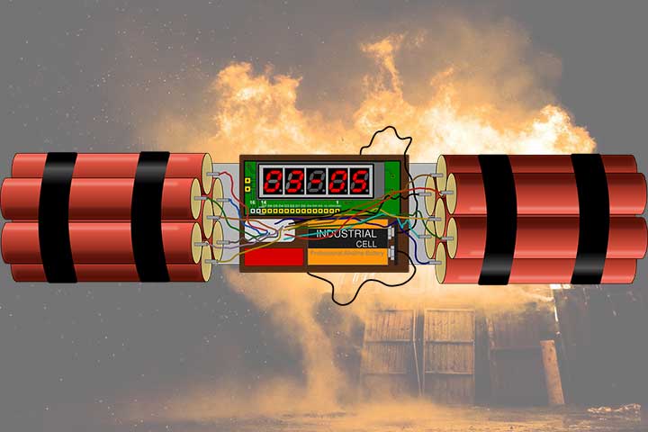 カウントダウンタイムタイマー