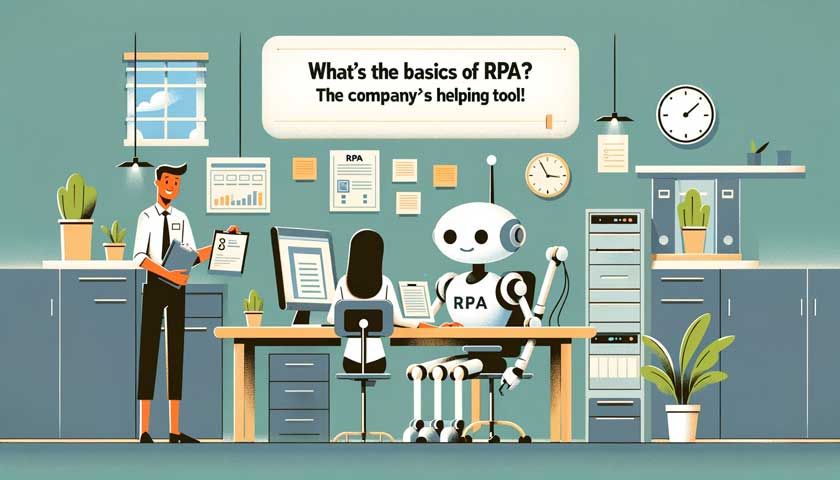 RPAの基本って？会社のお助けツール！