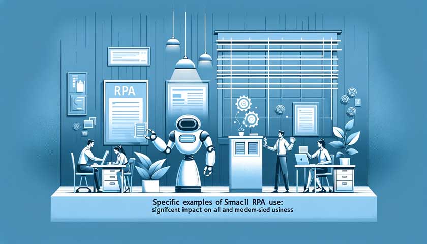 RPAの具体的な活用例：中小企業にも大きな効果！