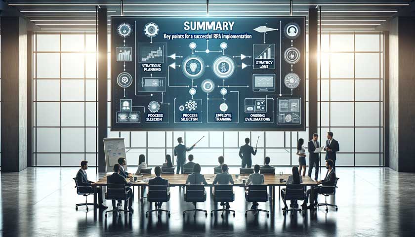 まとめ：成功するRPA導入のための重要ポイント