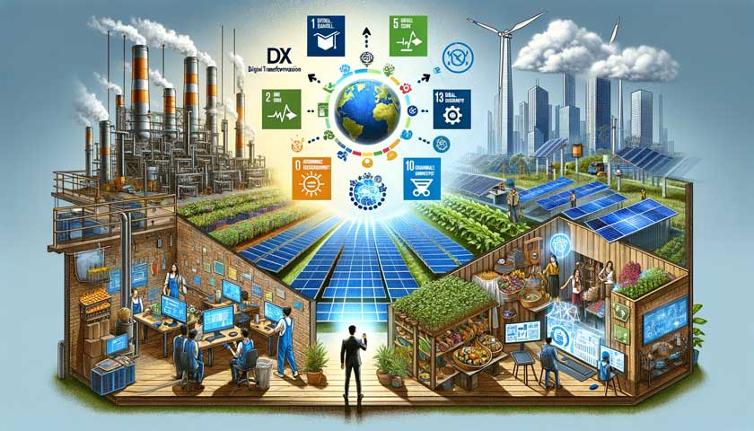 実践から理解するDXとSDGsの影響力