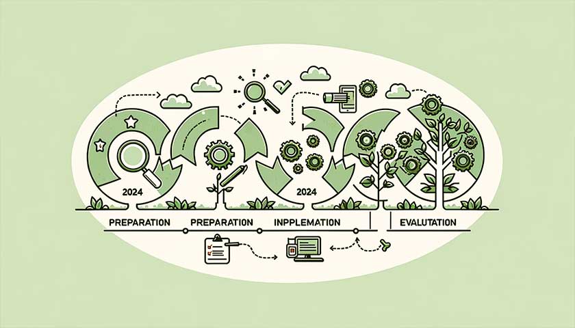 ステップバイステップで推進！2024年問題の対応プロセス