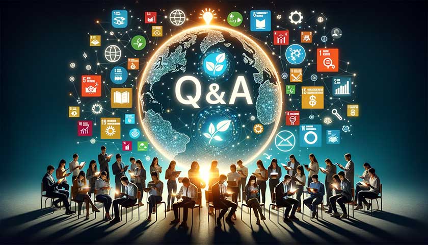 DXが解決できるSDGsの課題について「よくある質問」