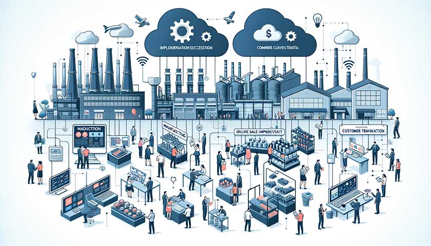 iPaaS導入事例：業種別のデジタル変革