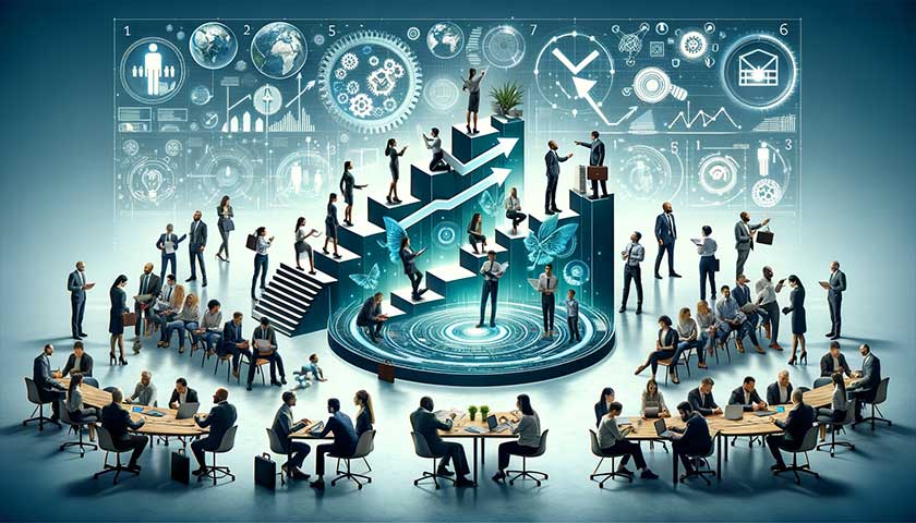 A社の人的資本経営戦略の実践方法