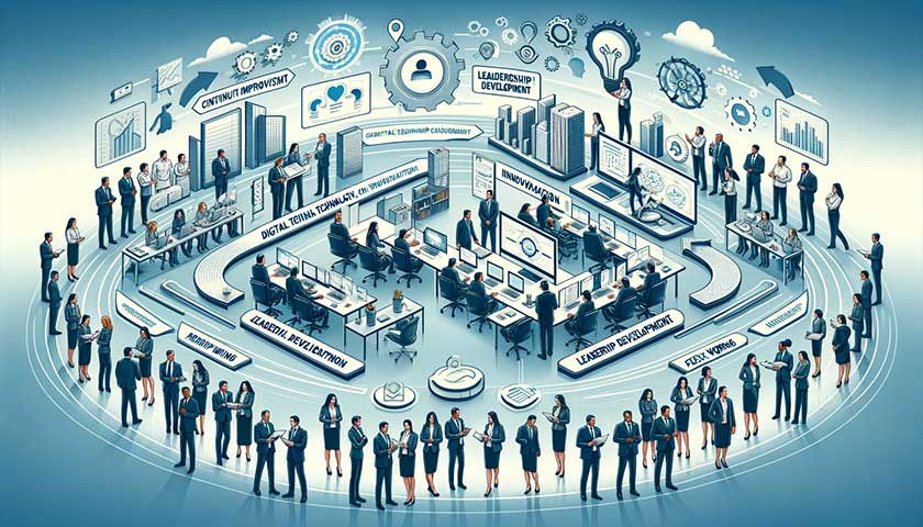 B社の革新を推進する人的資本経営戦略