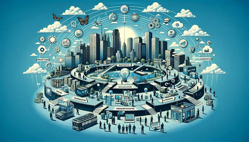 B社のデジタル変革の軌跡