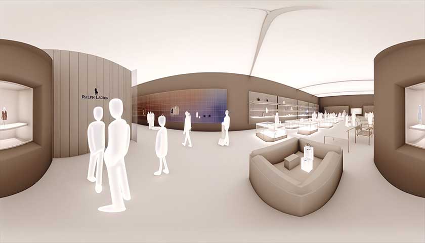 ラルフローレンのバーチャルストアで新しいショッピング体験