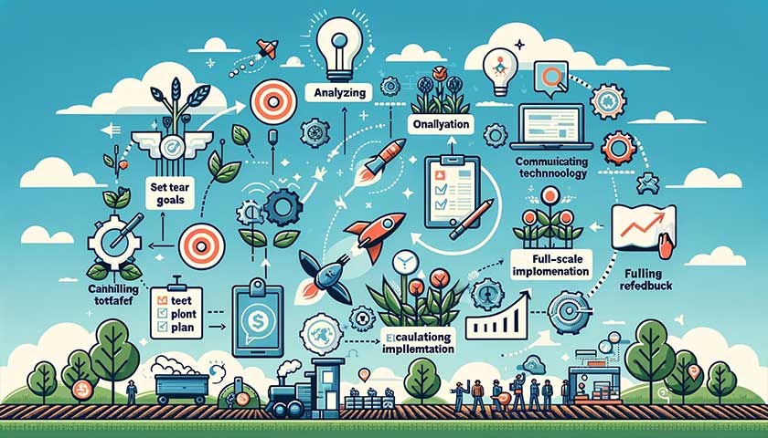 ステップバイステップ！農業DXの実践手順