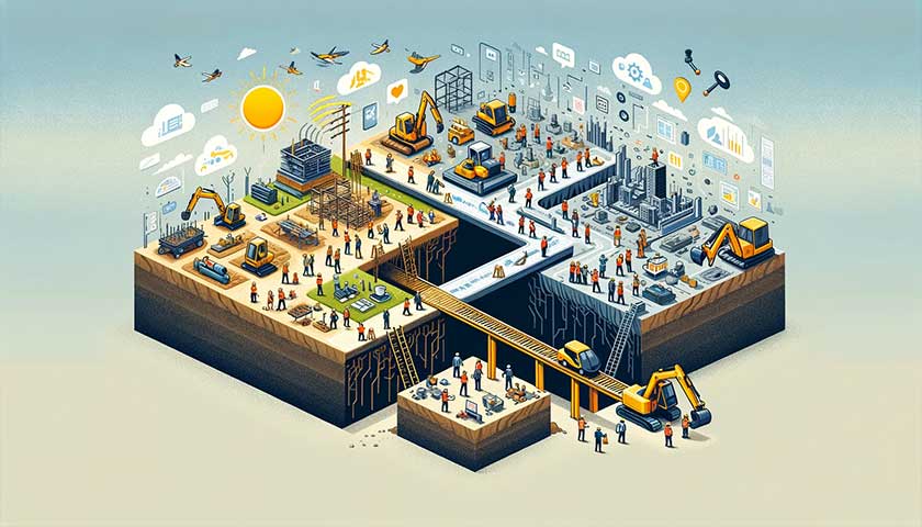 2024年問題への対応、建設業界のDX戦略