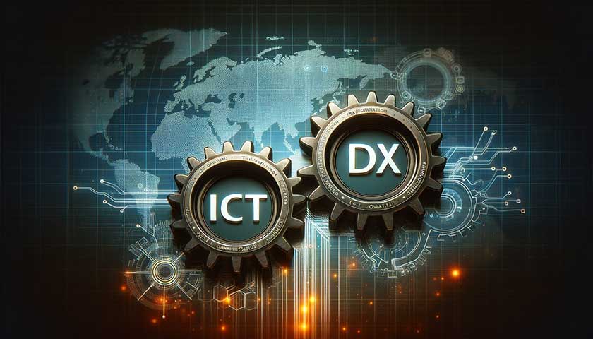 デジタルでビジネスを変革するICTとDXの共通の目標