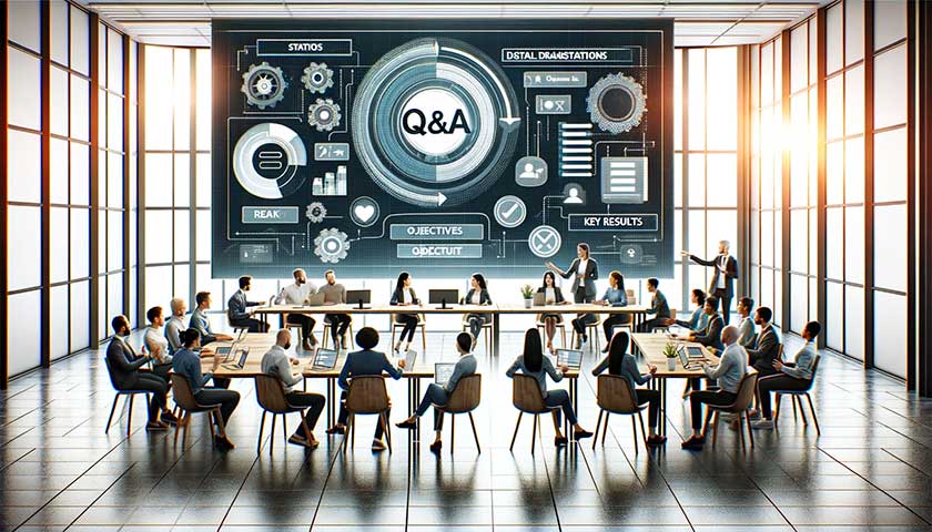 DX時代にOKR活用法に関する「よくある質問」