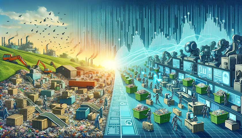 AIで進化する廃棄物処理
