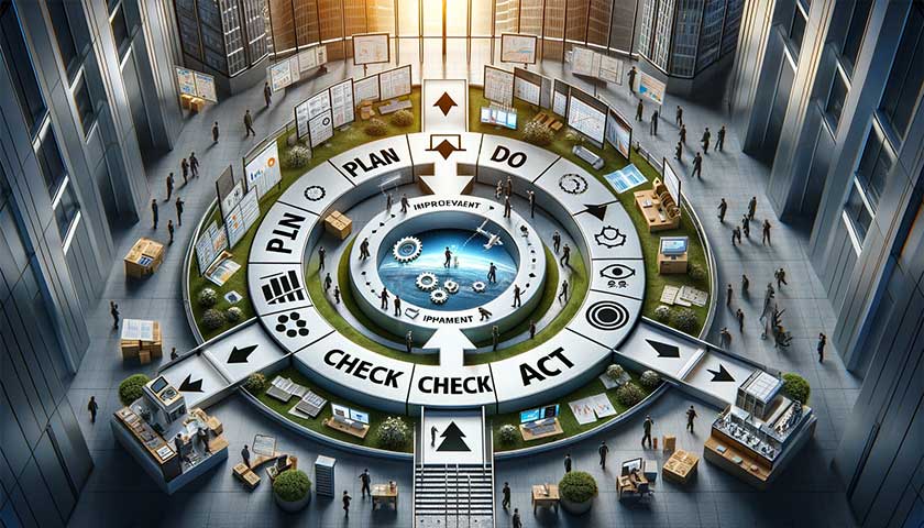 PDCAサイクルで目指す、組織の持続的成長