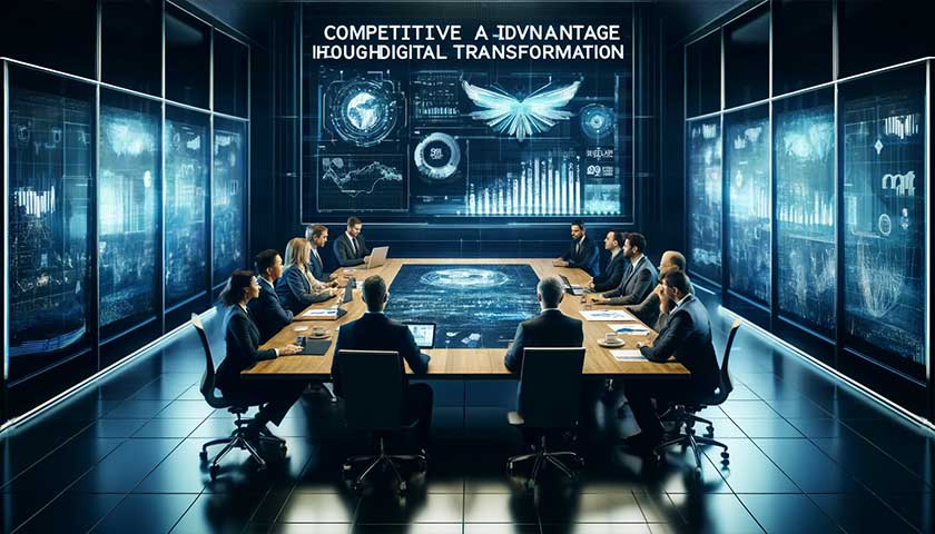 競争力を向上させるための戦略とデジタル変革の活用