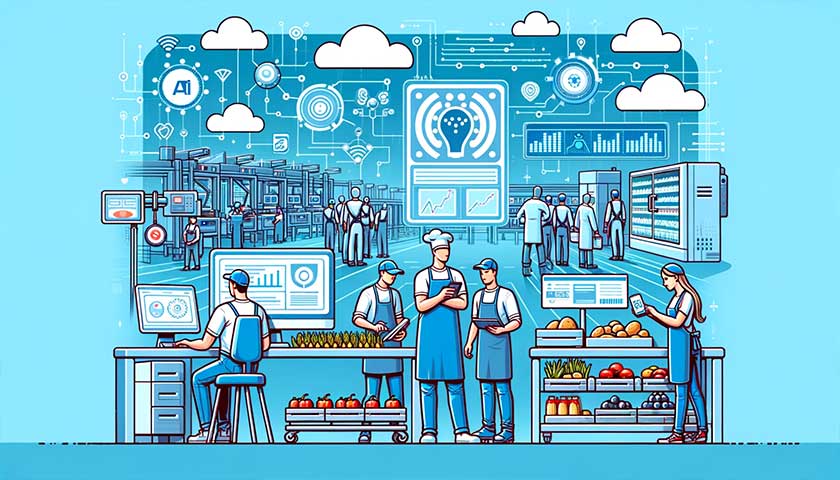 食品業界におけるAIとIoTの革新的な役割
