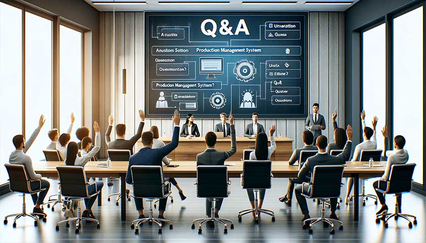 最新生産管理システムに関する「よくある質問」