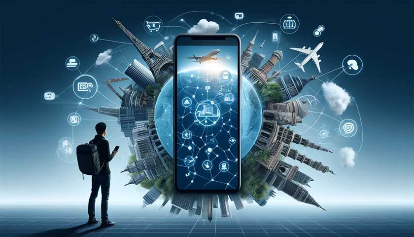 旅行の予約から情報収集まで、スマホで完結！