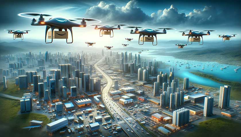 Amazonのドローン配送サービスの導入とその未来