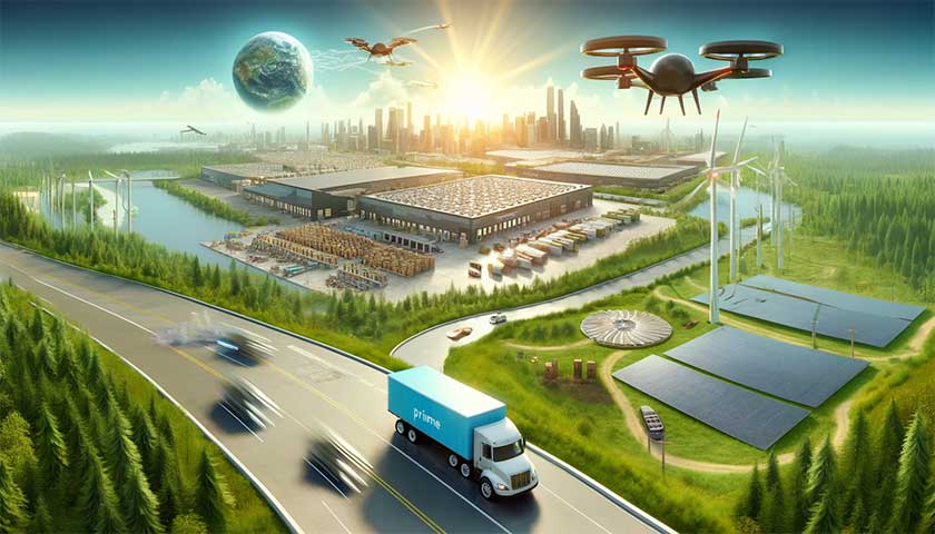 Amazonの配送革新と環境への配慮