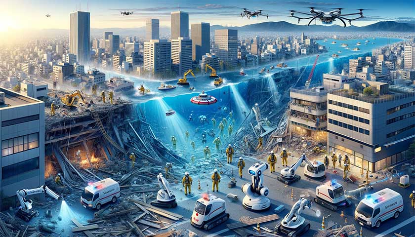 ロボット技術の導入が進む仙台市