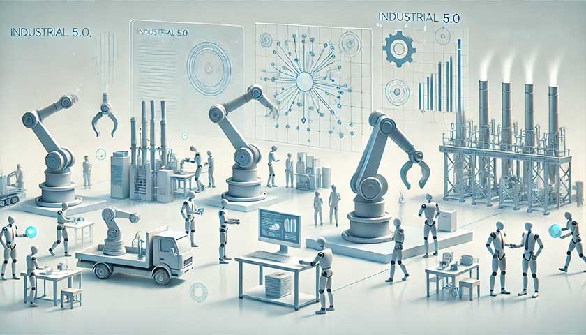 インダストリアル5.0の主な特徴とは?自動化とAIがもたらす未来