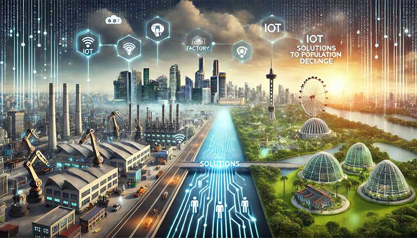 デジタル技術で解決！世界の人口減少対策成功例