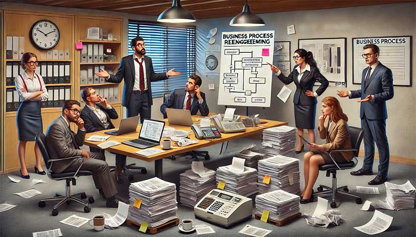 BPR（ビジネスプロセスリエンジニアリング）に取り組めない企業あるある ベスト33