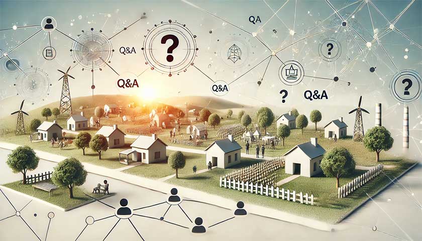 e村民で地域活性化！デジタルで結ぶ人と人に関しての「よくある質問」