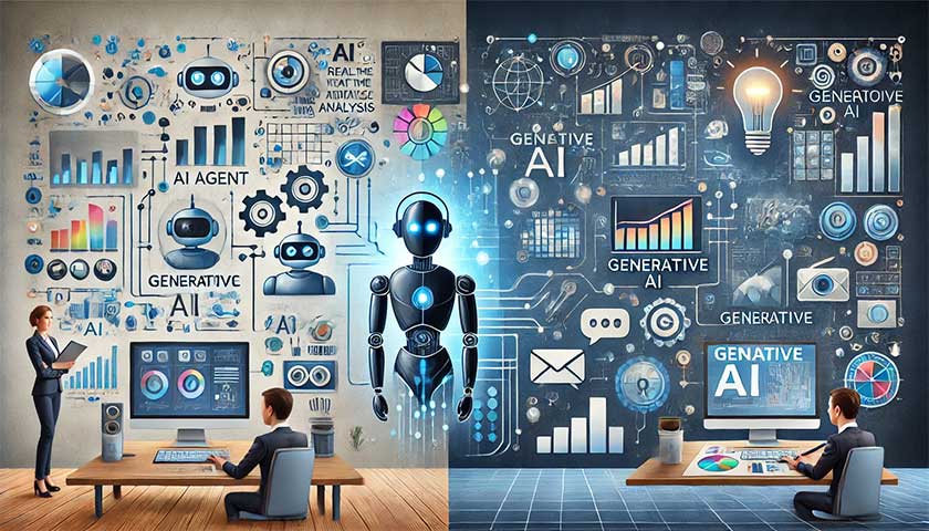 AIエージェントと生成AI技術の違いを理解する