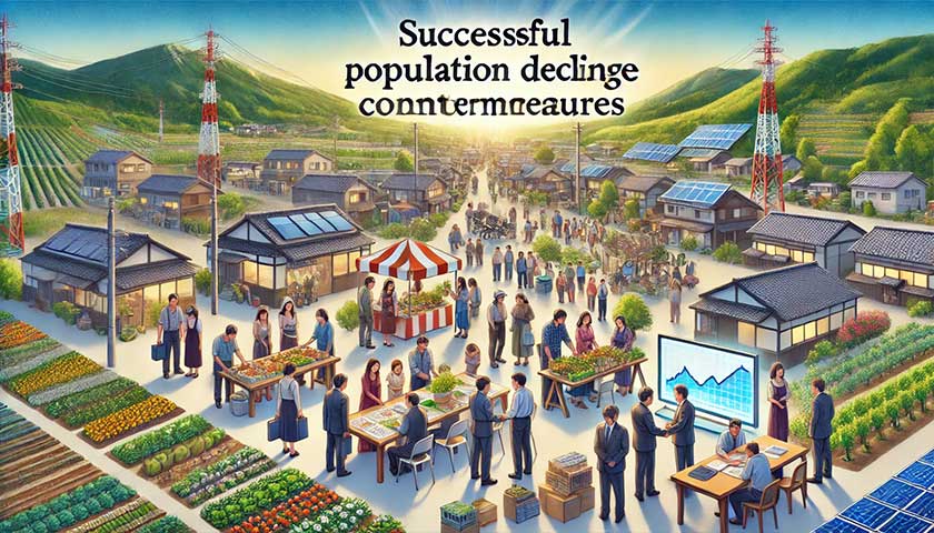 成功事例から学ぶ人口減少対策のポイント