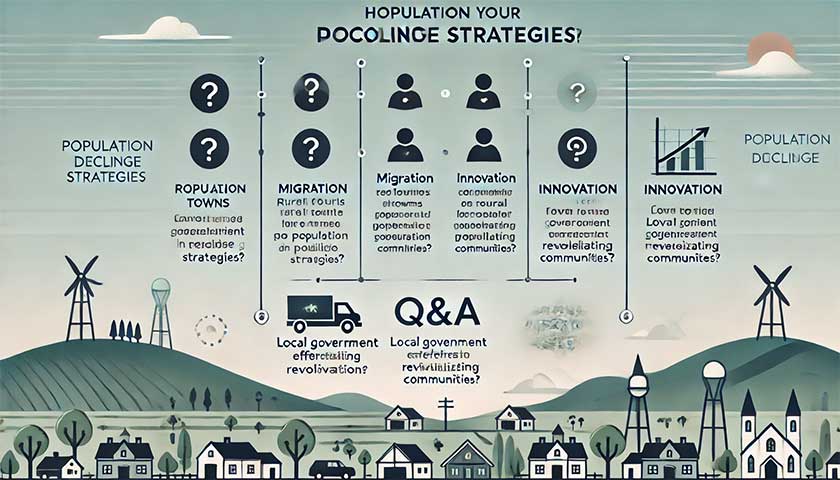 人口減少対策の主な課題と4つの成功事例｜県と自治の取り組みに関する「よくある質問」