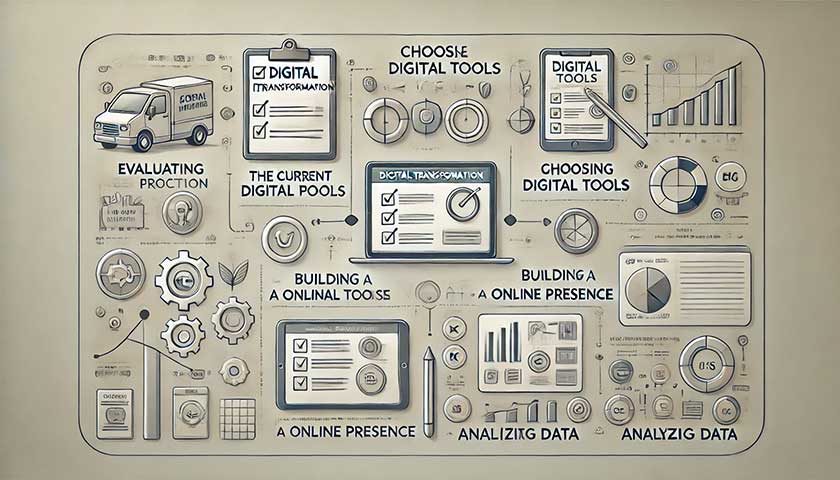 中小企業が成功するためのデジタル化4ステップガイド