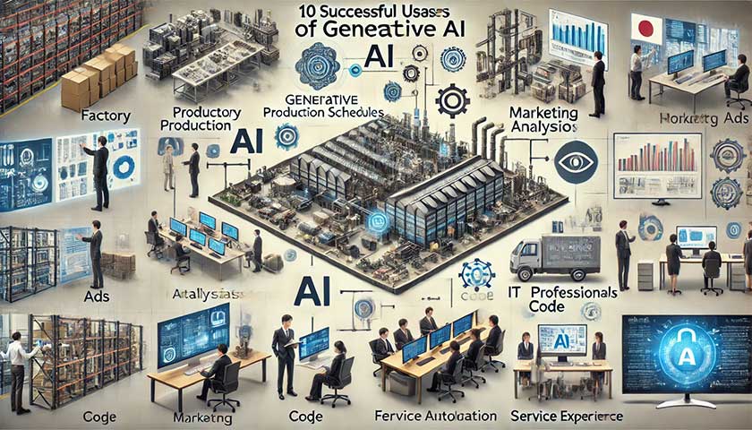 生成AIを用いたビジネスの成功事例10選 各企業の具体的な事例紹介