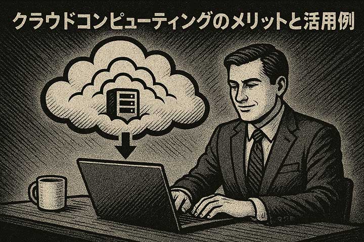 クラウドコンピューティングのメリットと活用例