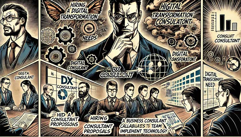 DXコンサルを依頼する際のポイントと流れ