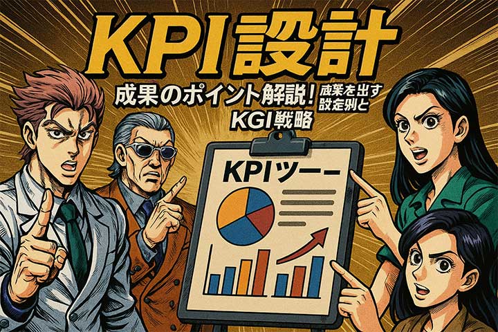 KPI設計：成功のポイント解説！成果を出す設定例とKGI戦略に関する「よくある質問」