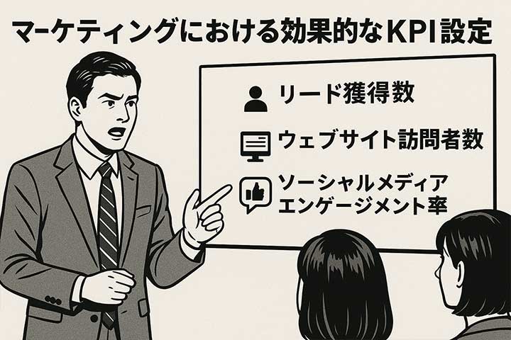 マーケティングにおける効果的なKPI設定