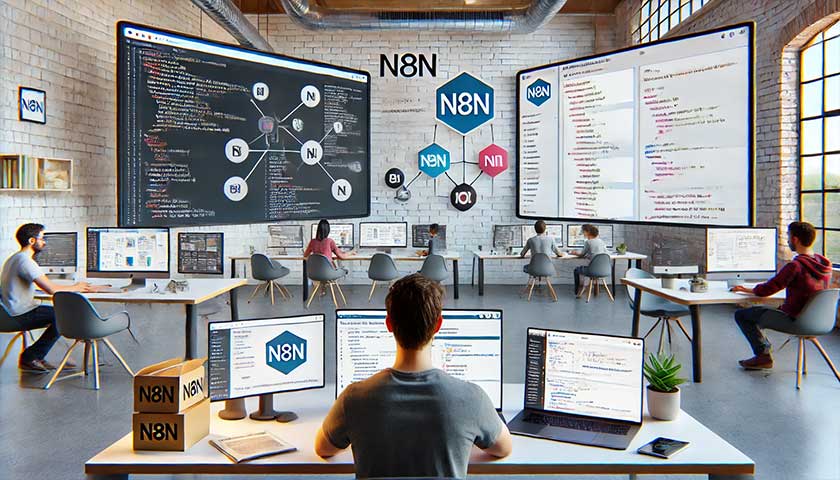 n8nを利用した自動化アプリの開発事例は？