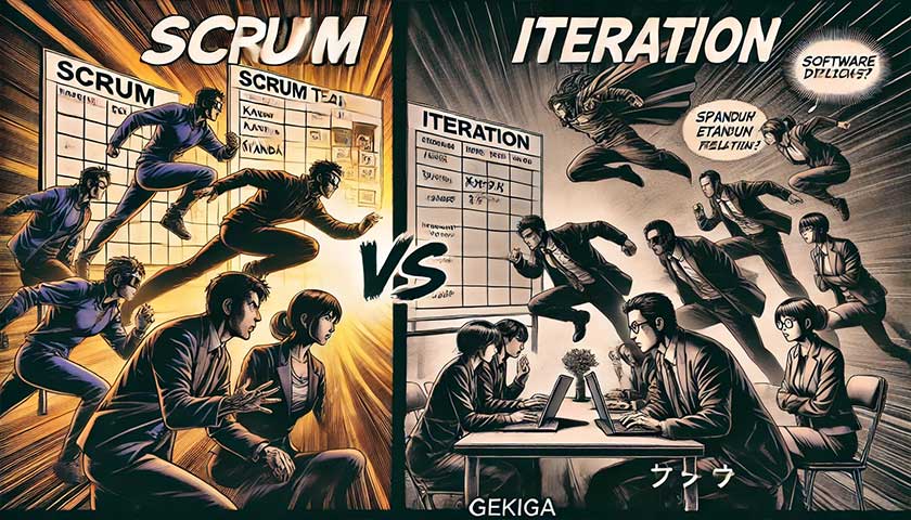 イテレーションとスクラムの違いは何か？