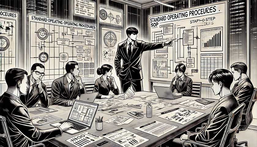 SOP標準作業手順書の更新と運用の注意点