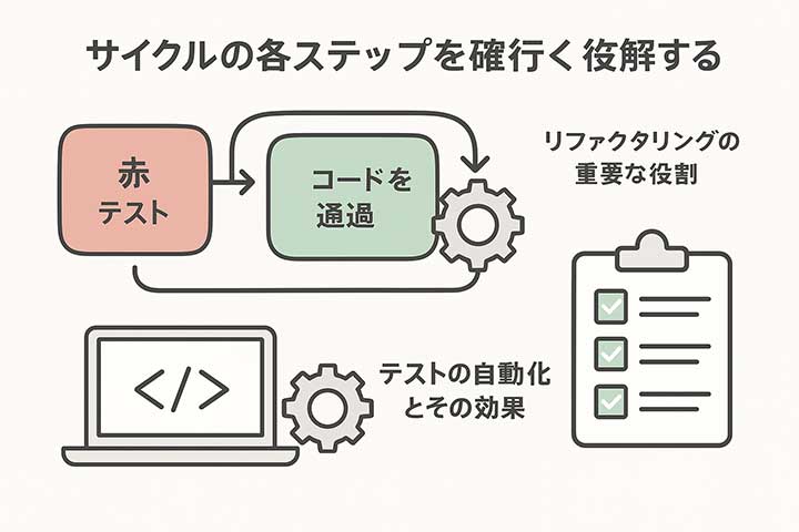 テスト駆動開発のサイクルを詳しく解説