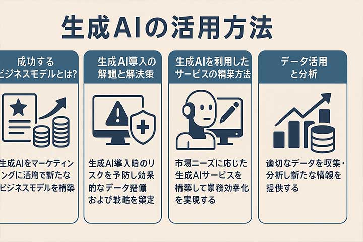 成功するビジネスモデルとは？生成AIを活用する方法