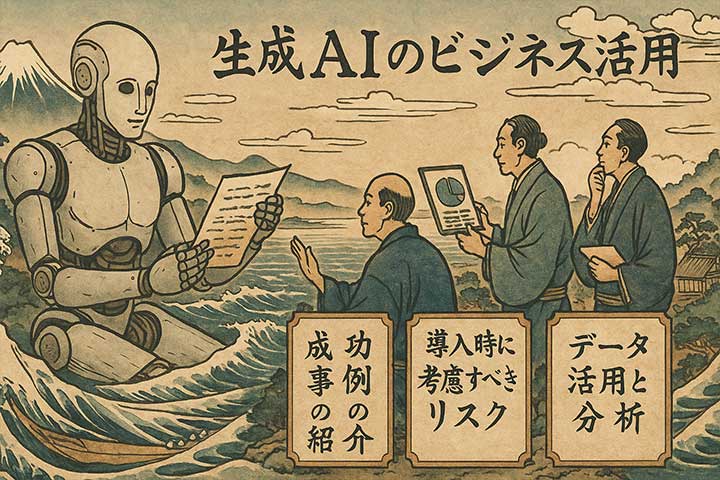 生成AIビジネスモデル事例選：導入・開発・運用、企業のAI活用に関しての「よくある質問」