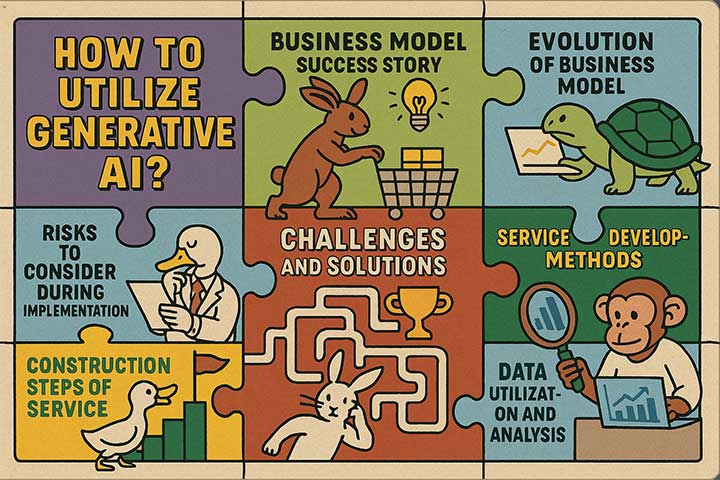 生成AIの利用におけるデータ活用と分析