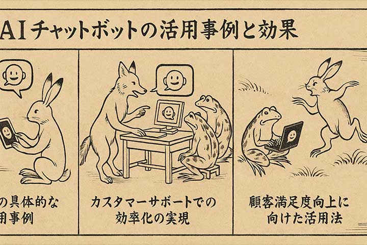 AIチャットボットの活用事例と効果