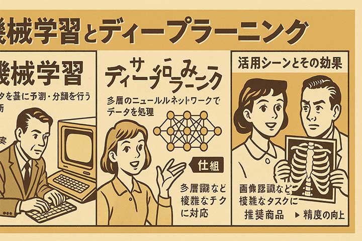 機械学習とディープラーニングの違いは？