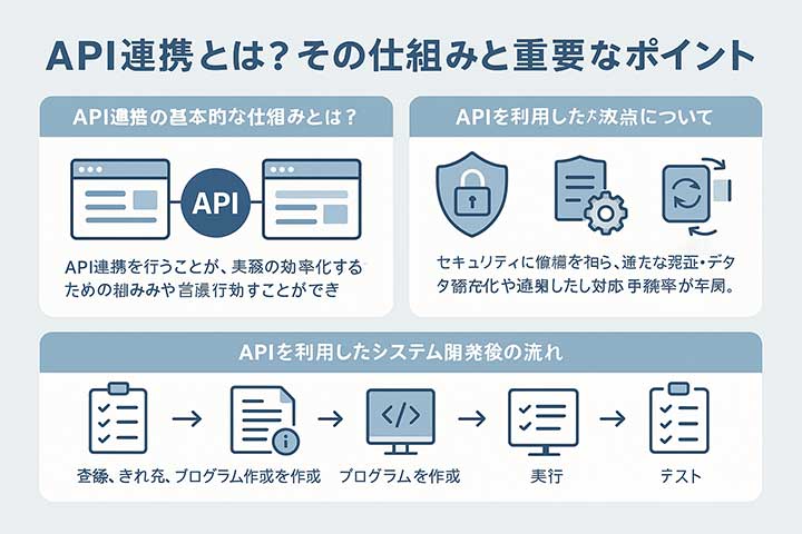 API連携とは？その仕組みと重要なポイント