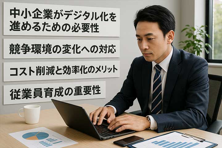 中小企業がデジタル化を進めるための必要性とは？