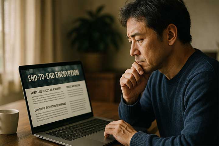 エンドツーエンド暗号化(E2EE)とは？仕組みとセキュリティに関しての「よくある質問」